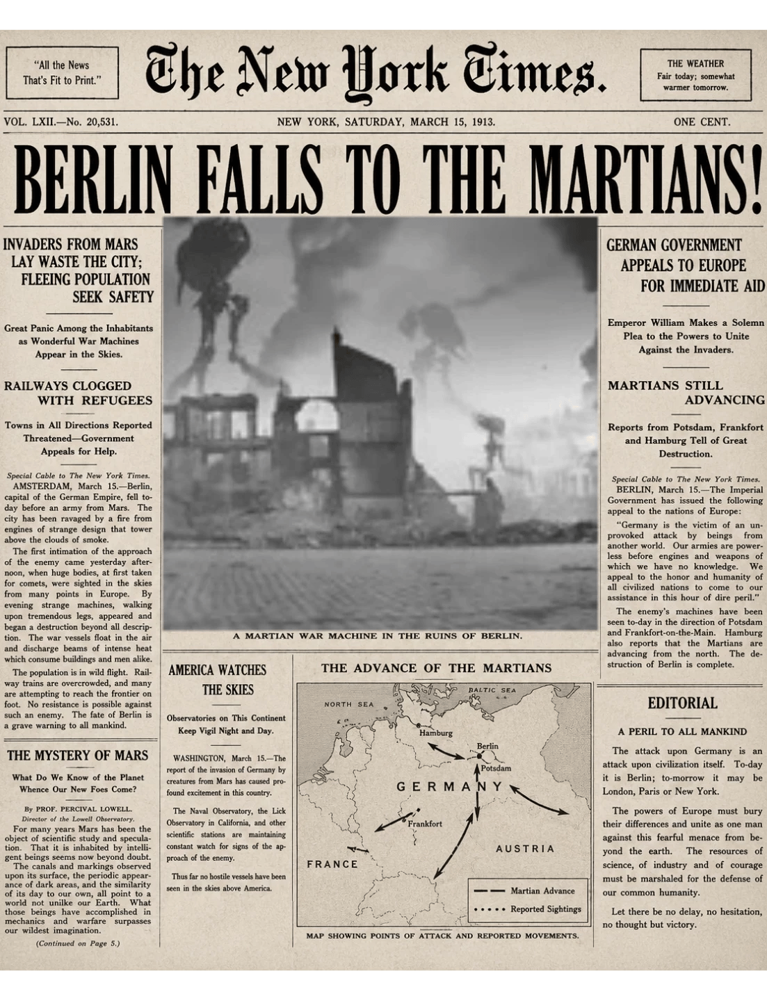 The Great Martian War thumbnail