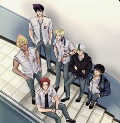 ☆~ shidou, kaiser , otoya , karasu, aiku y sae ~☆ thumbnail