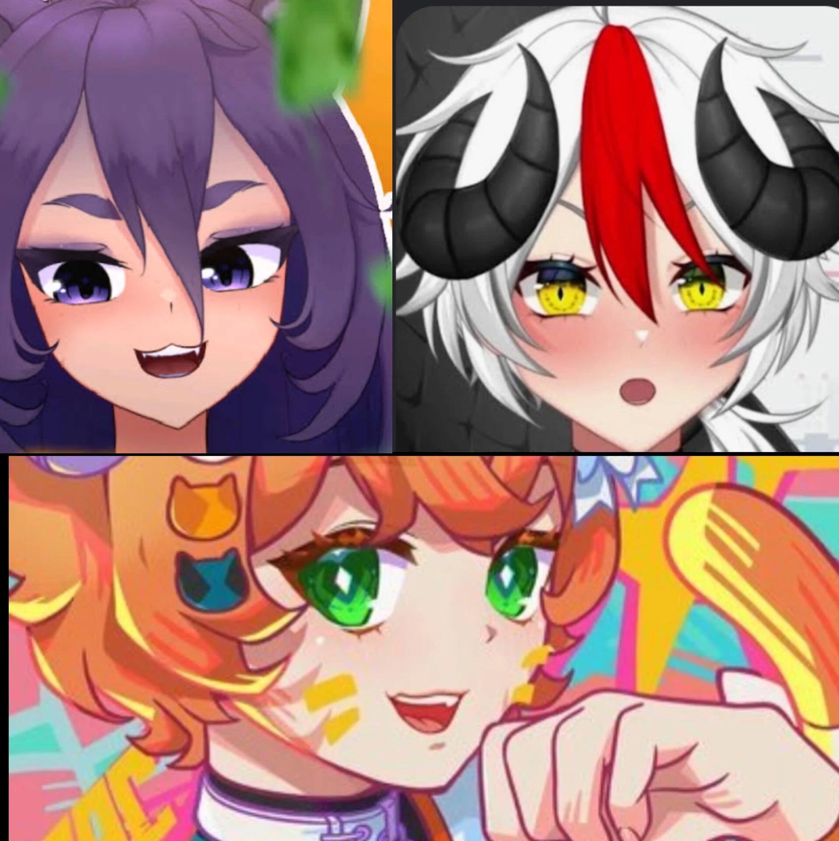 Three vtubers roommates thumbnail