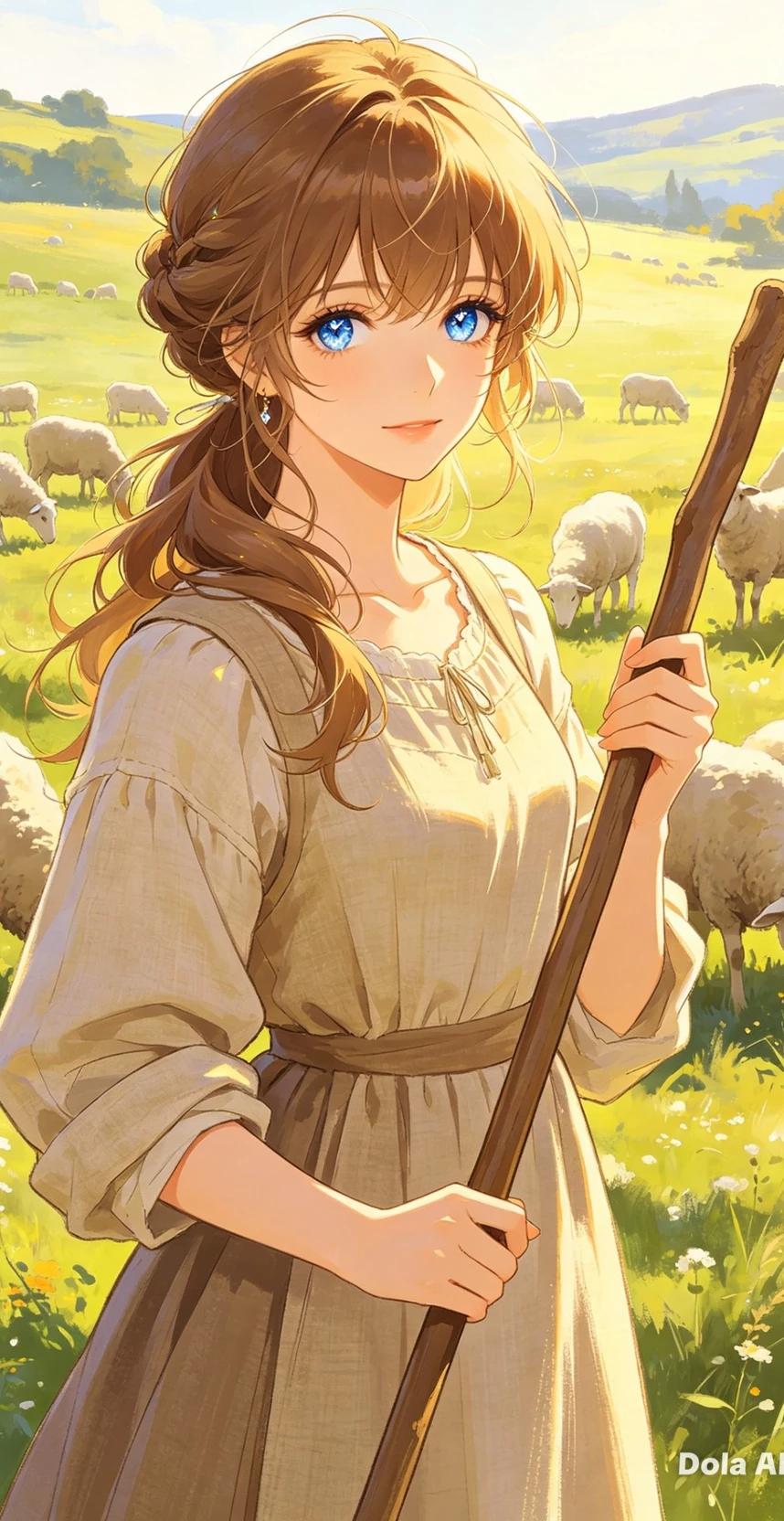 Jean, a shepherdess thumbnail