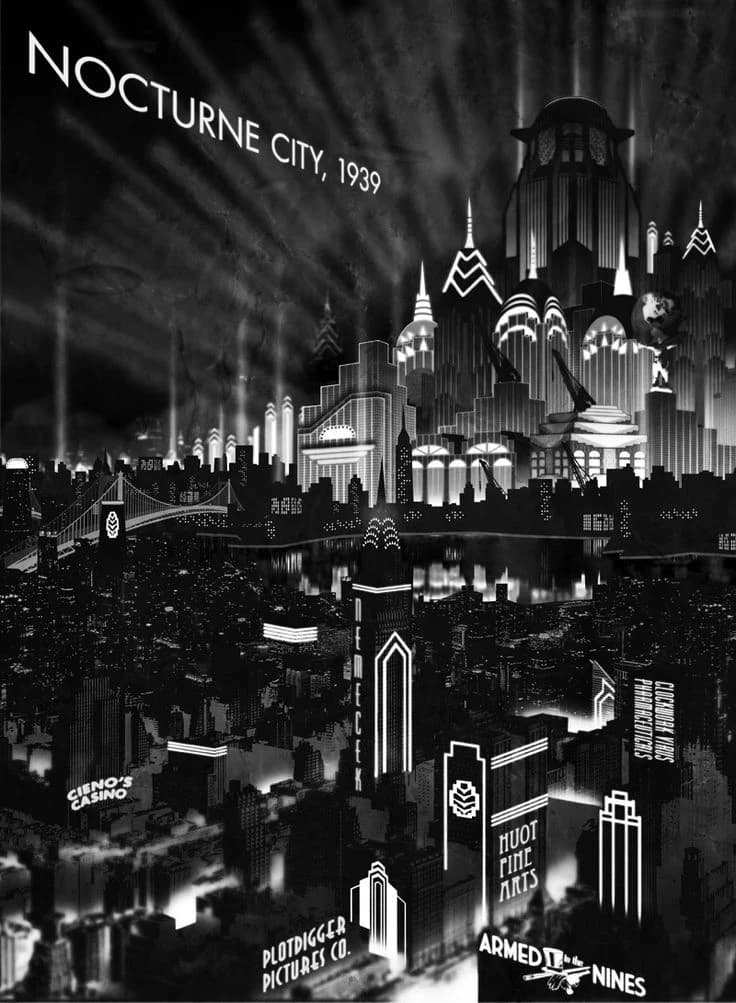 1939 - "Night city" thumbnail
