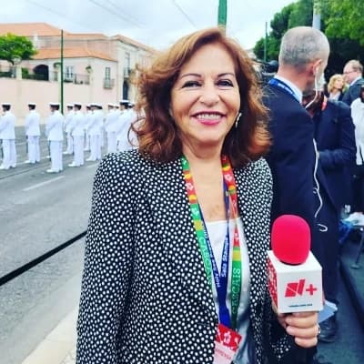 Valentina Alazraki (Valentina Alazraki Crastich) Periodista Mexicana Italiana  thumbnail