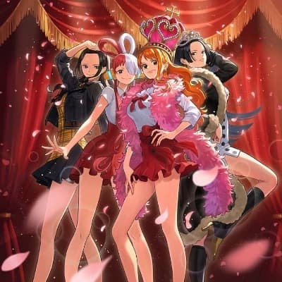 Nami, Robin,Uta y Hancock thumbnail
