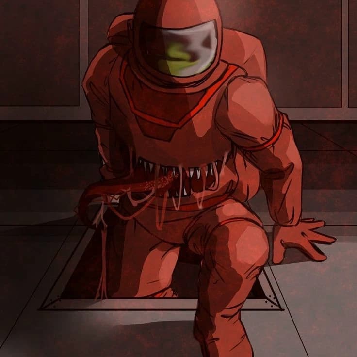 Red - Among us thumbnail