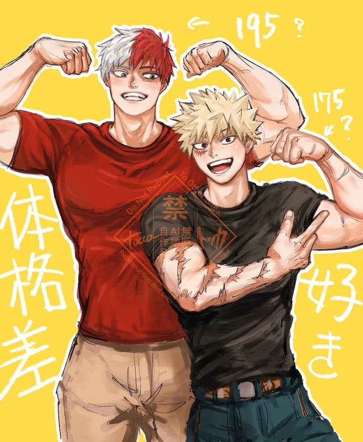 Bakugo and Todoroki thumbnail