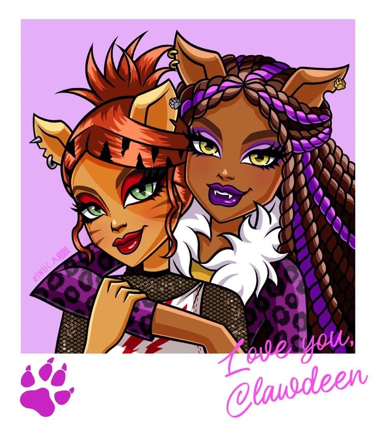 Toradeen (Toralei and Clawdeen 🧡💜) thumbnail