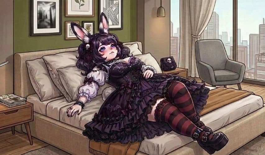 Bonnie (Gothic rabbit) thumbnail