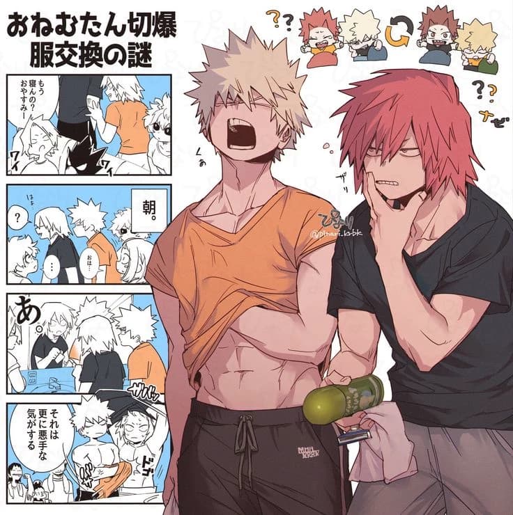 Kirishima and Bakugo  thumbnail