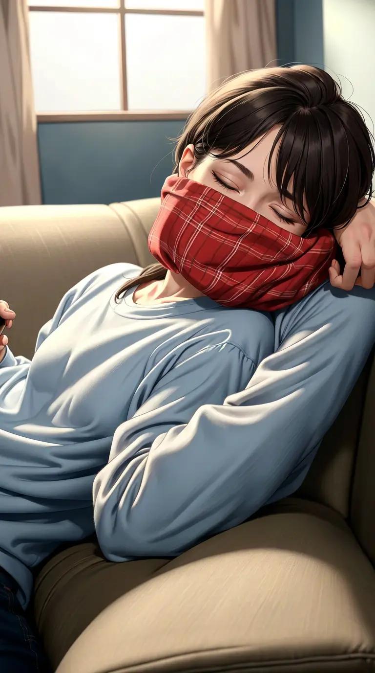 Drunk sleeping mother thumbnail