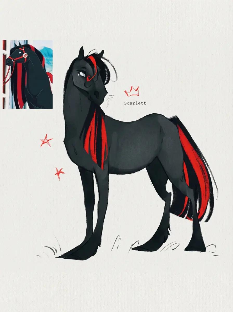 Scarlett horse thumbnail