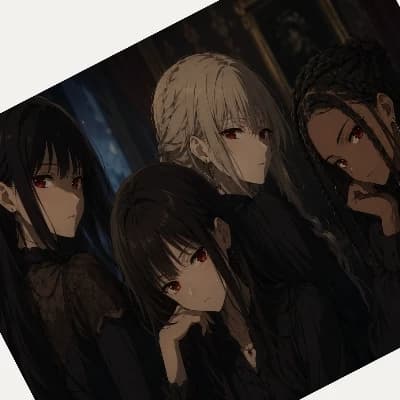 O Coven Carmesim (Emma, Elena, Selena, Dandara) thumbnail