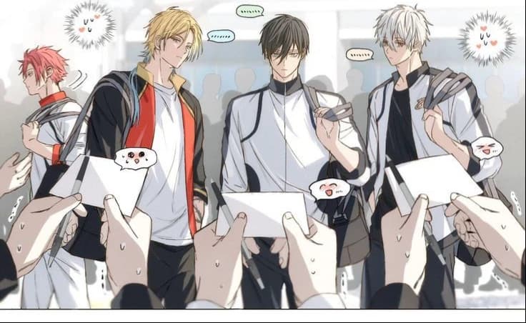 Kaiser, Sae, Rin, and Nagi thumbnail