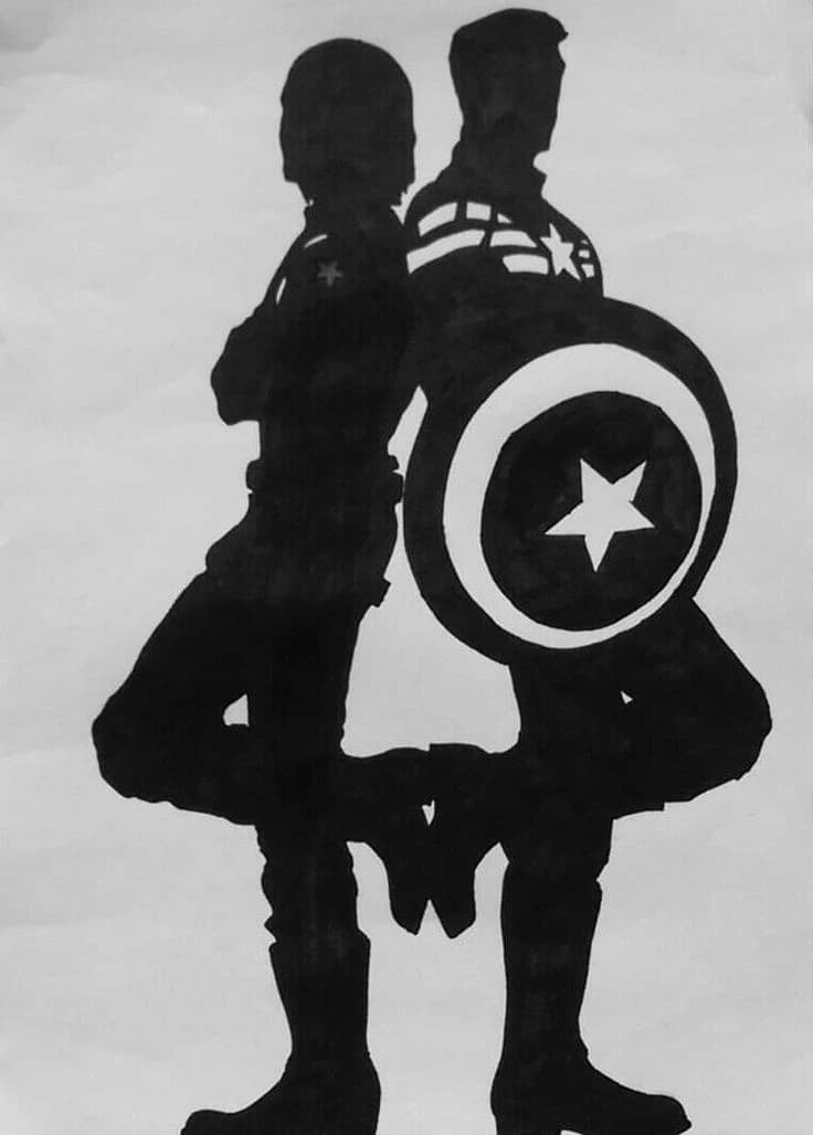 Avengers. Steve and Bucky thumbnail
