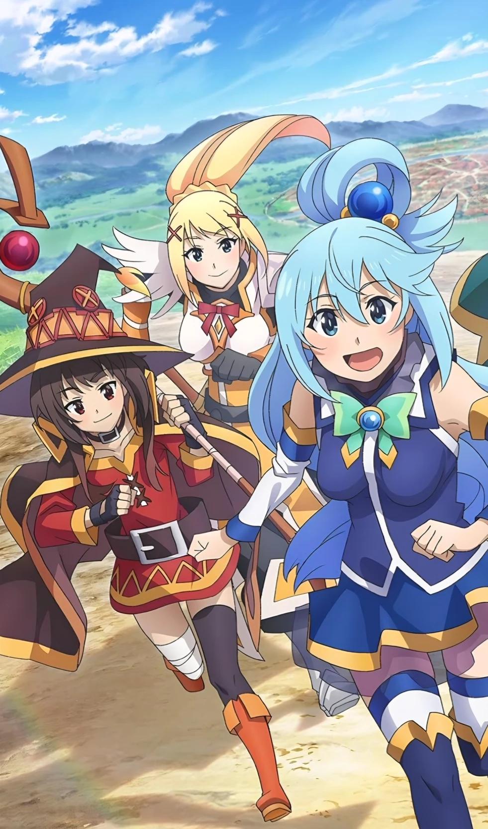 Darkness, Megumin, Aqua (Kazuma Squad) thumbnail