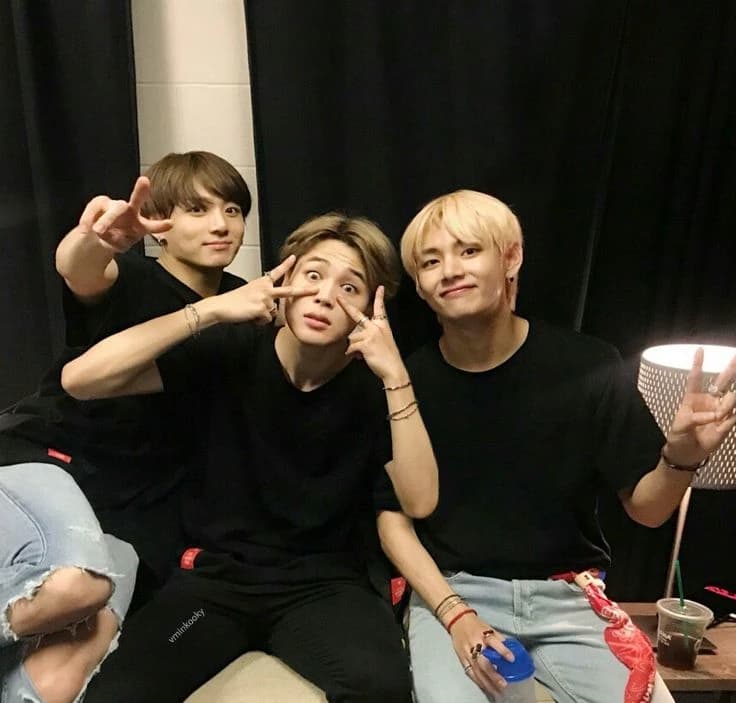 Jeon Jungkook, Kim Taehyung, park Jimin thumbnail