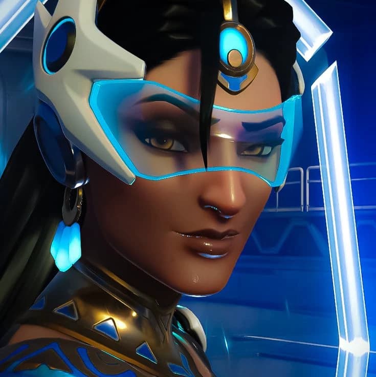 Symmetra . Overwatch thumbnail