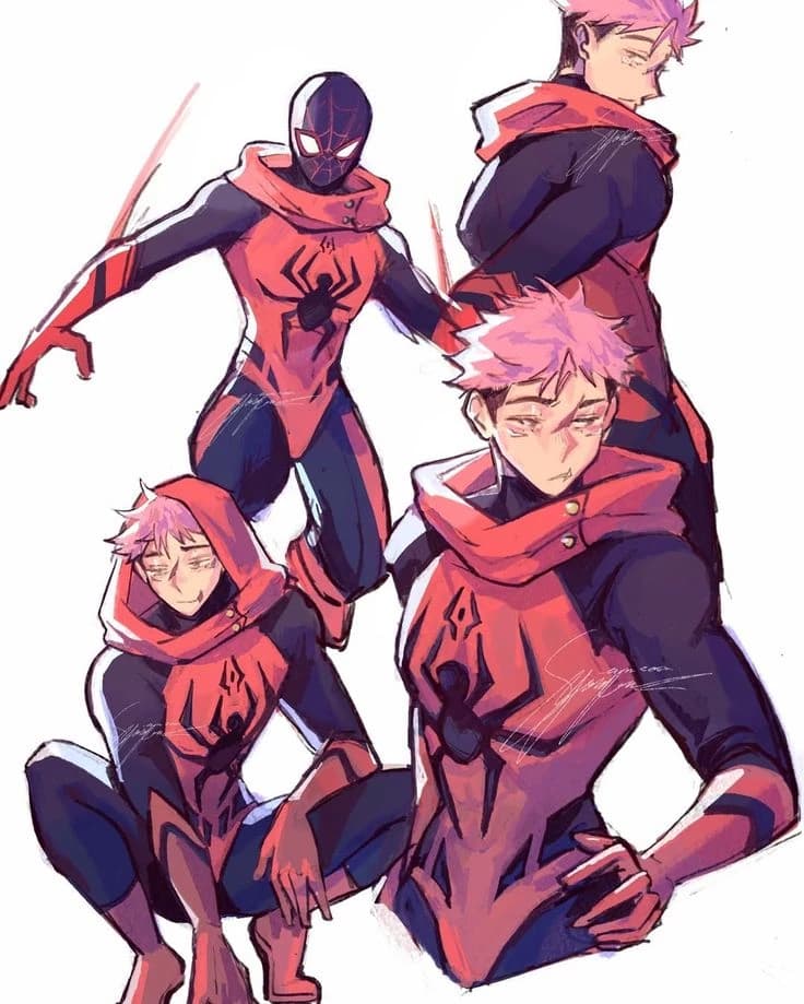 Yuji Itadori Au Spiderman thumbnail