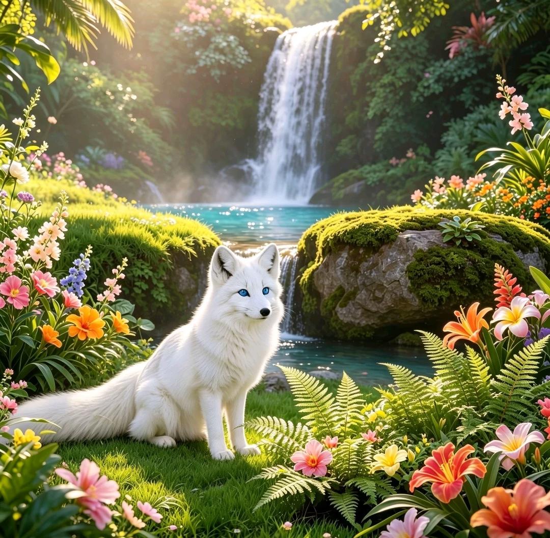 White fox thumbnail