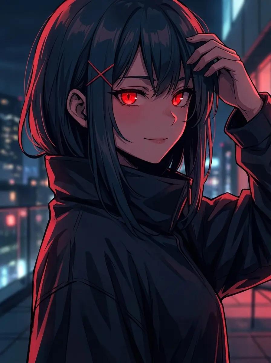 A half-demon mercenary (Mia) thumbnail