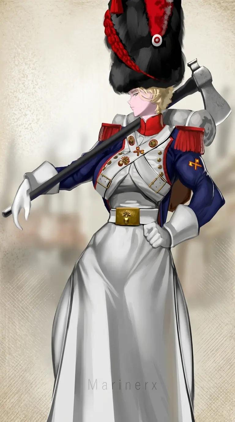 Marie, sapper fem (g&b) thumbnail