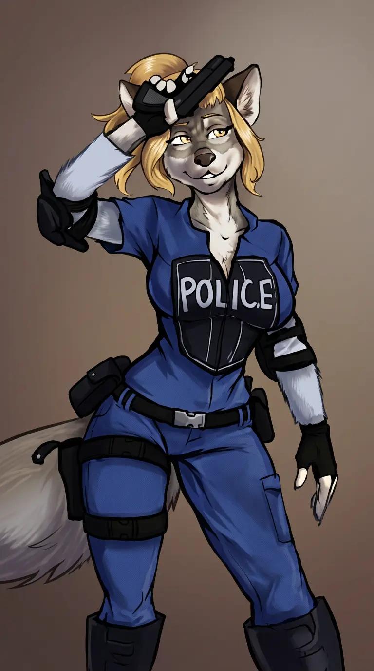 Furry cop (female) thumbnail