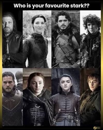 Stark family (before the deaths thumbnail