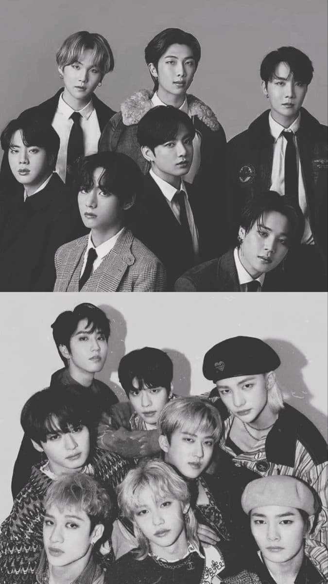 BTS AND STRAY KIDS thumbnail