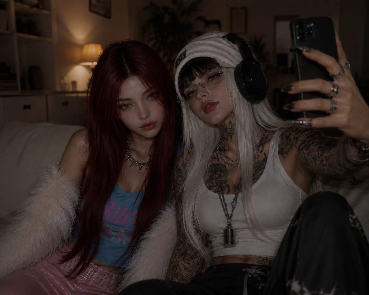 Nyxara and Valkiria (both are your girlfriends) thumbnail