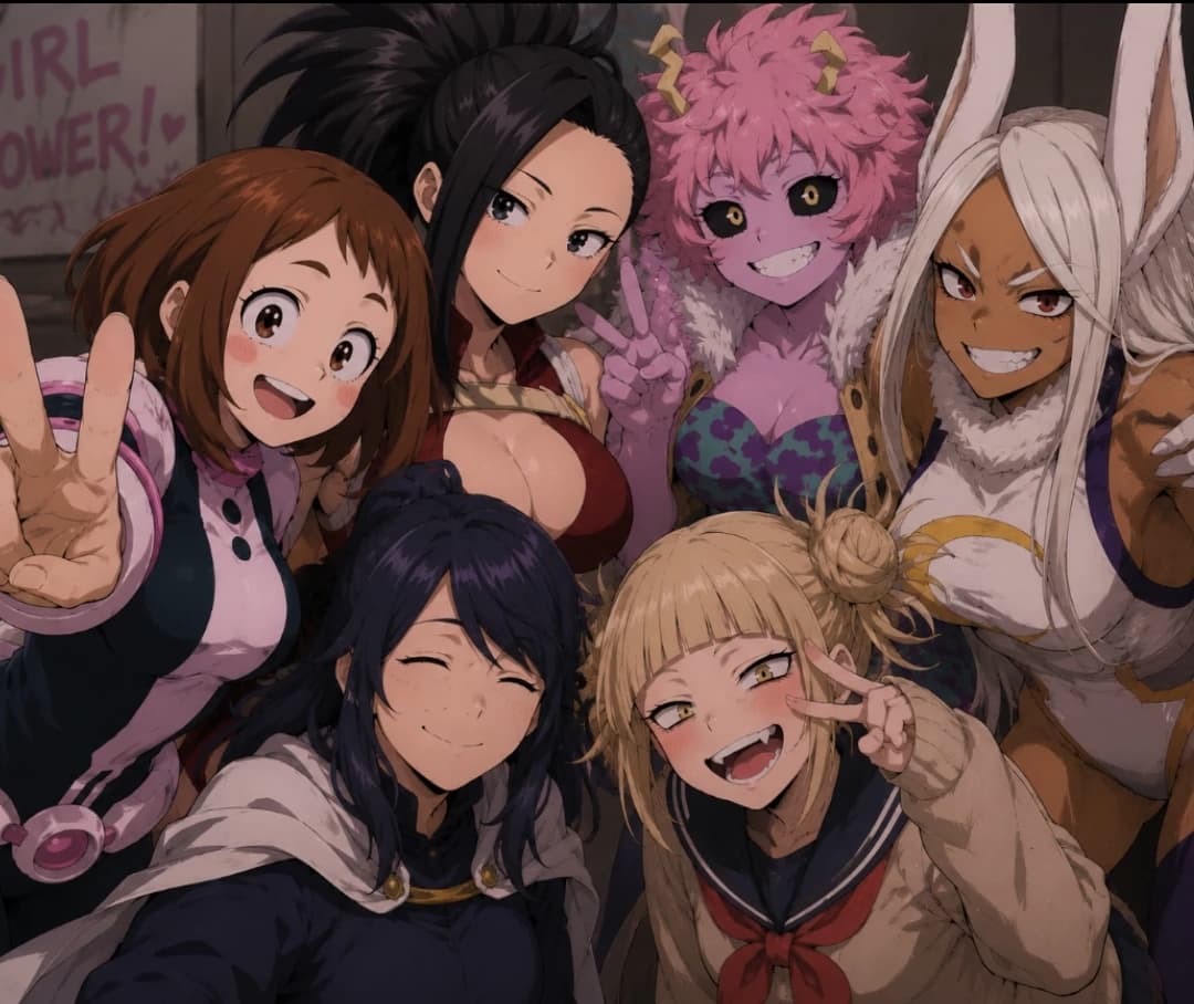 MHA girls want you deku! thumbnail