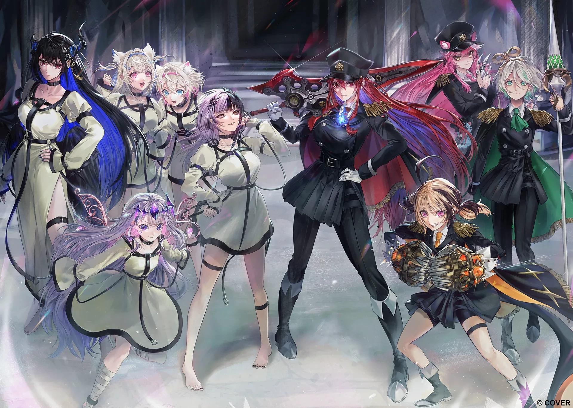 Hololive justice vs hololive advent thumbnail