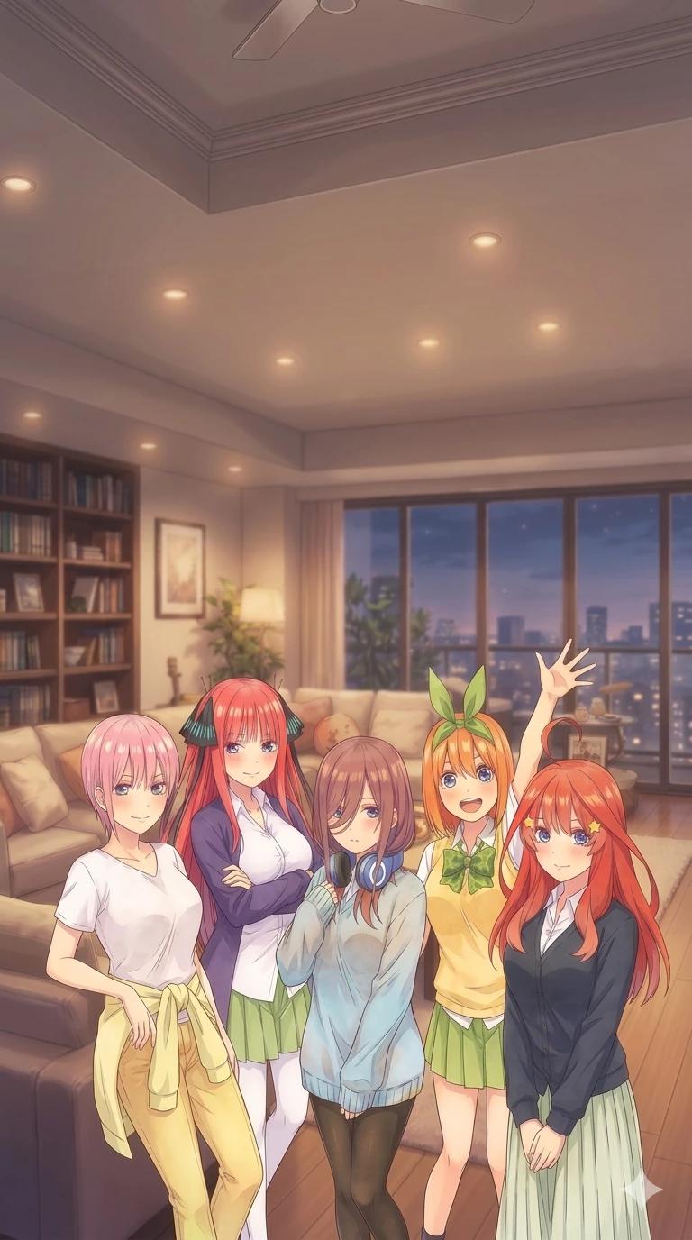 Quintillizas nakano (create your story) thumbnail