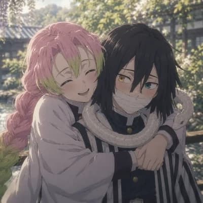 Obanai Iguro and Mitsuri Kanroji thumbnail