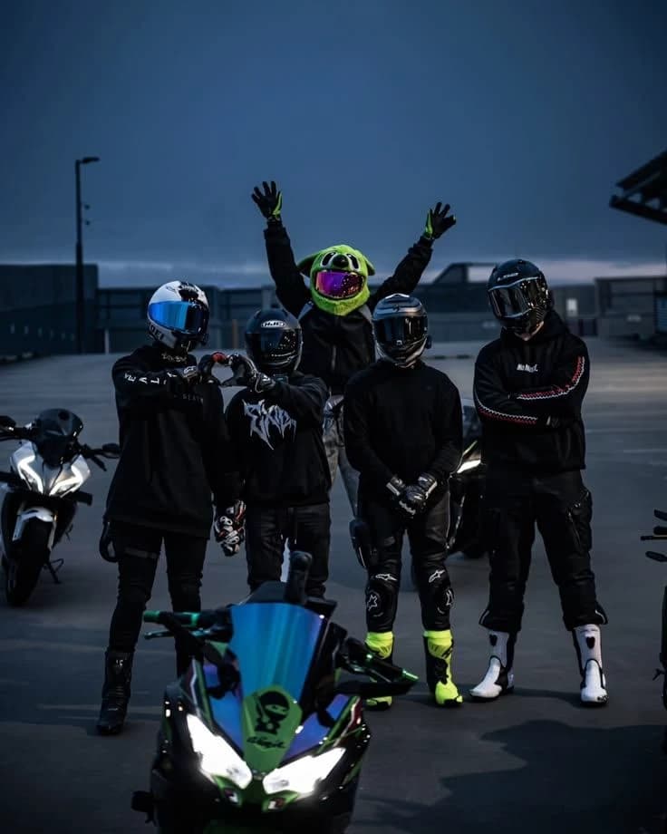 Biker friend group, I dunno. thumbnail