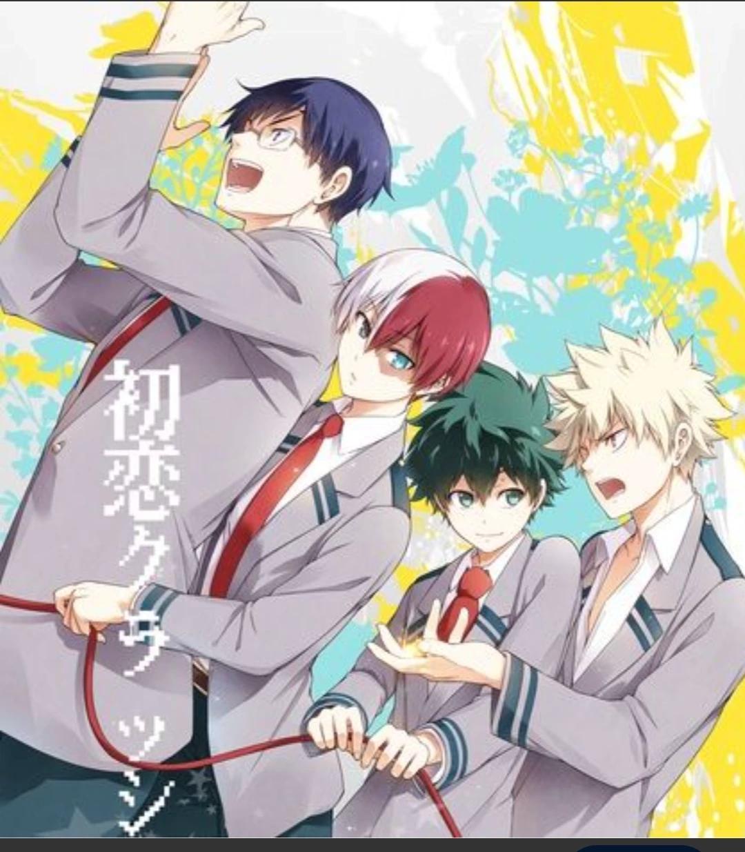 Iida, Shoto, Deku, Bakugo. thumbnail