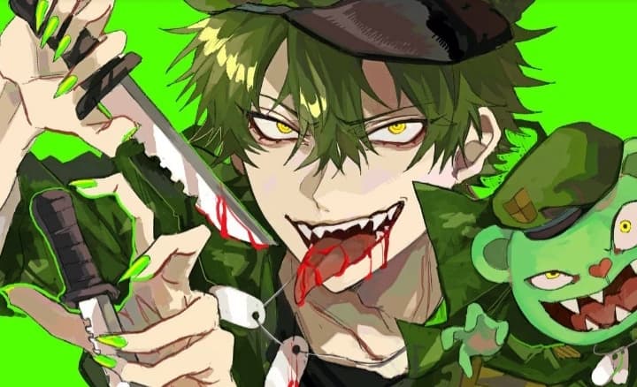 Flippy the dual-personality soldier thumbnail