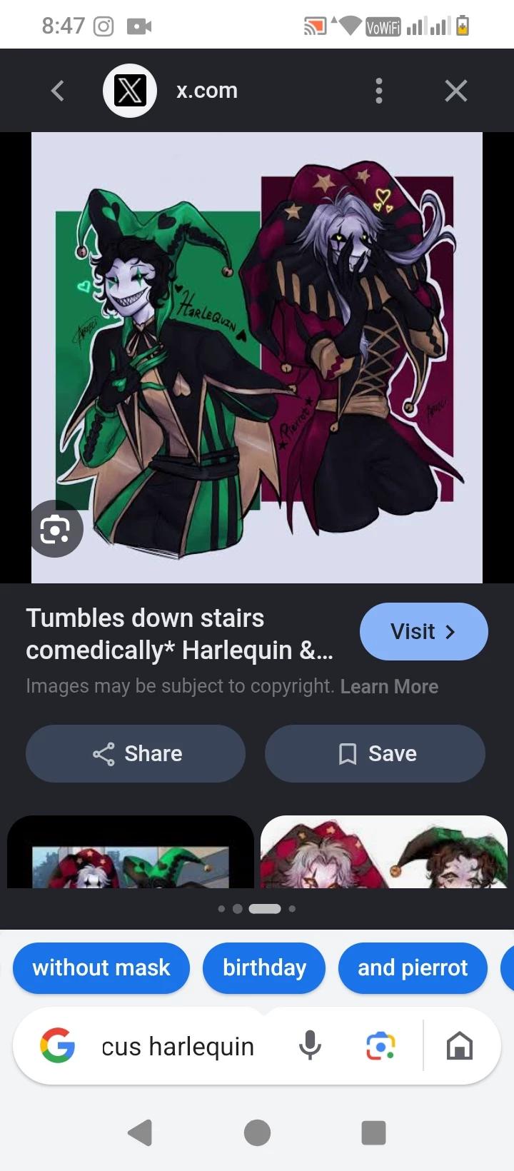 Pierrot & Harlequin thumbnail