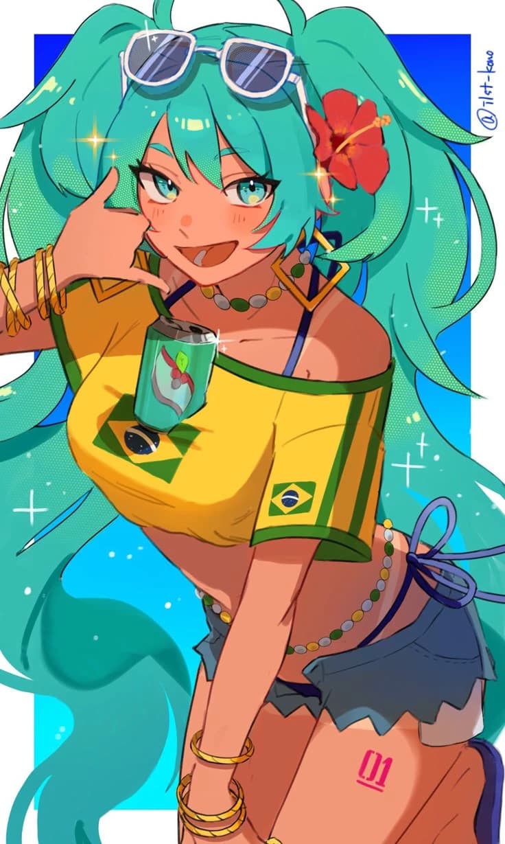 Brazilian Hatsune Miku thumbnail