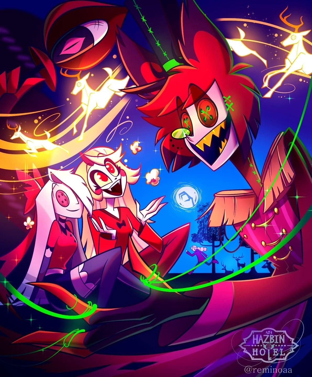 Hazbin hotel (Coraline au) thumbnail