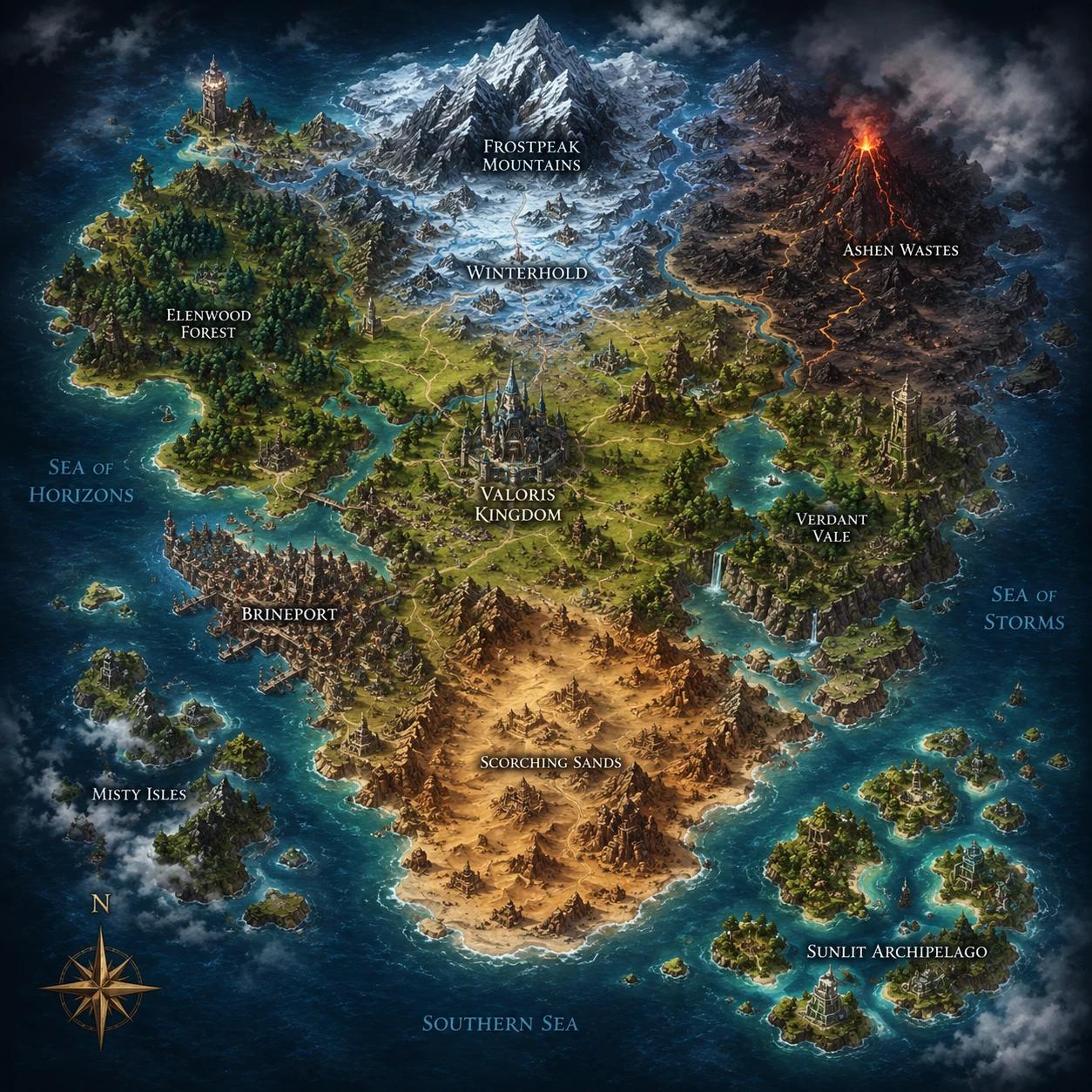 RPG fantasy world (Create your own fantasy or isekai story) thumbnail