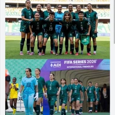 PAKISTAN National Women's football team.  thumbnail