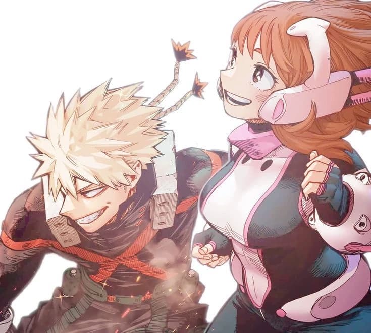 🍑💥ochako uraraka x bakugo x tn🔥✨ thumbnail