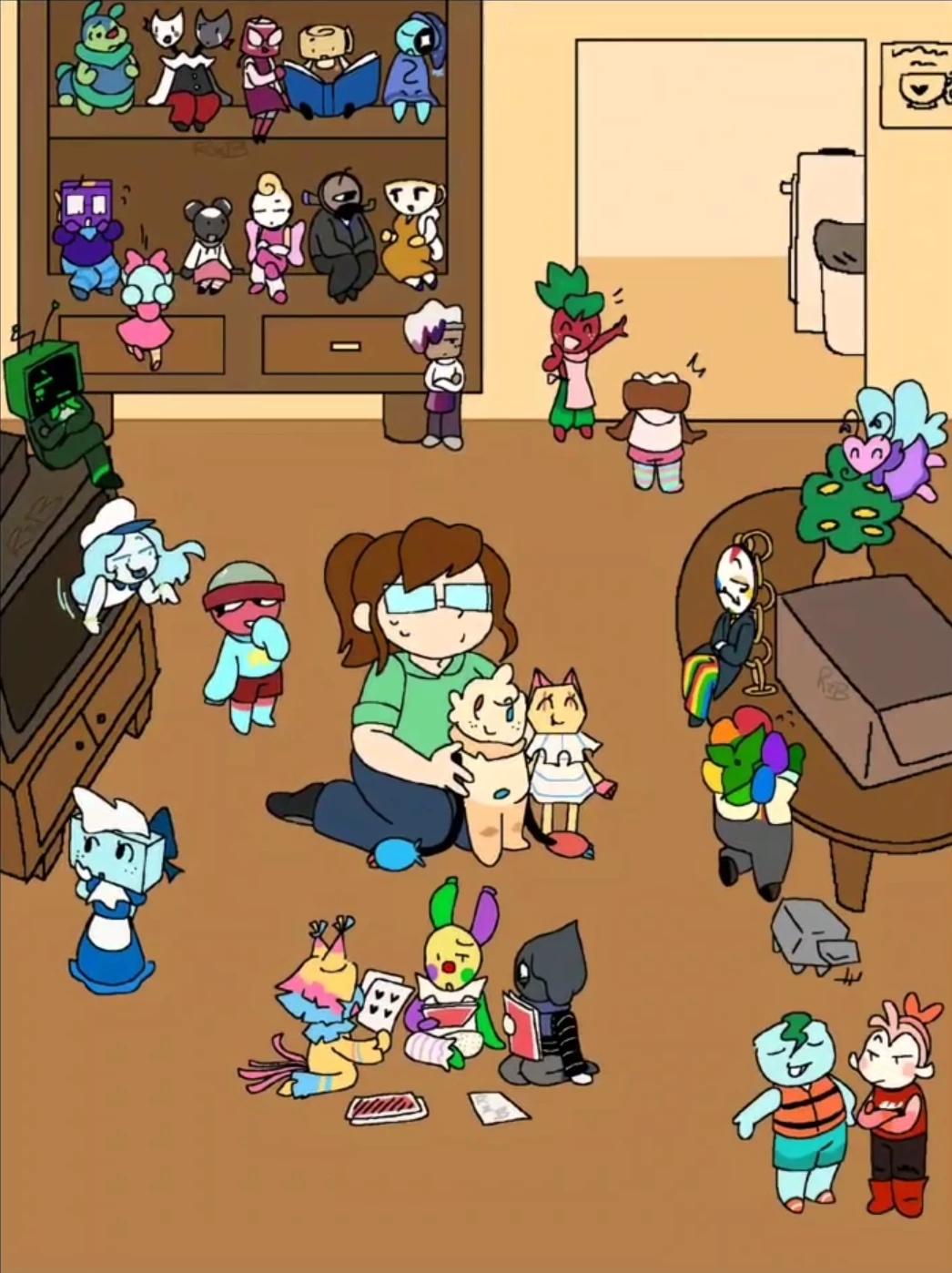 Dandy World Home Sweet Home AU thumbnail