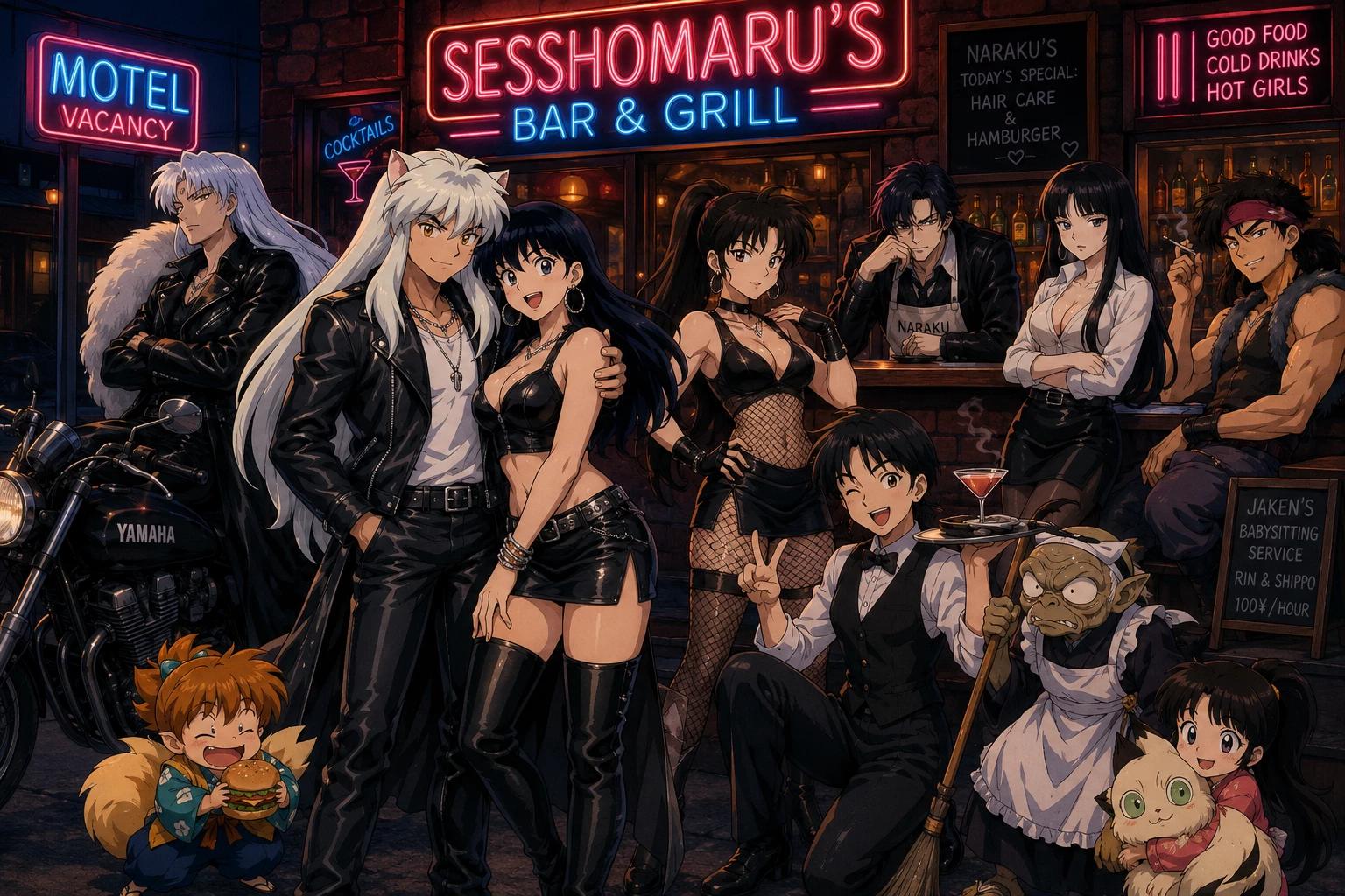 InuYasha – Leather, Gasoline, and Chaos (Comedy AU) thumbnail