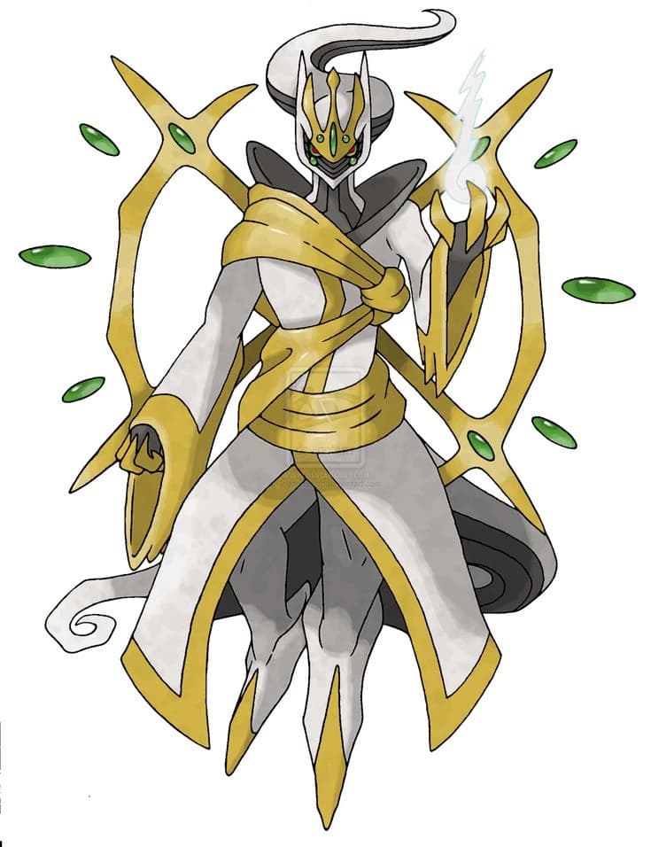 arceus dios pokémon. thumbnail