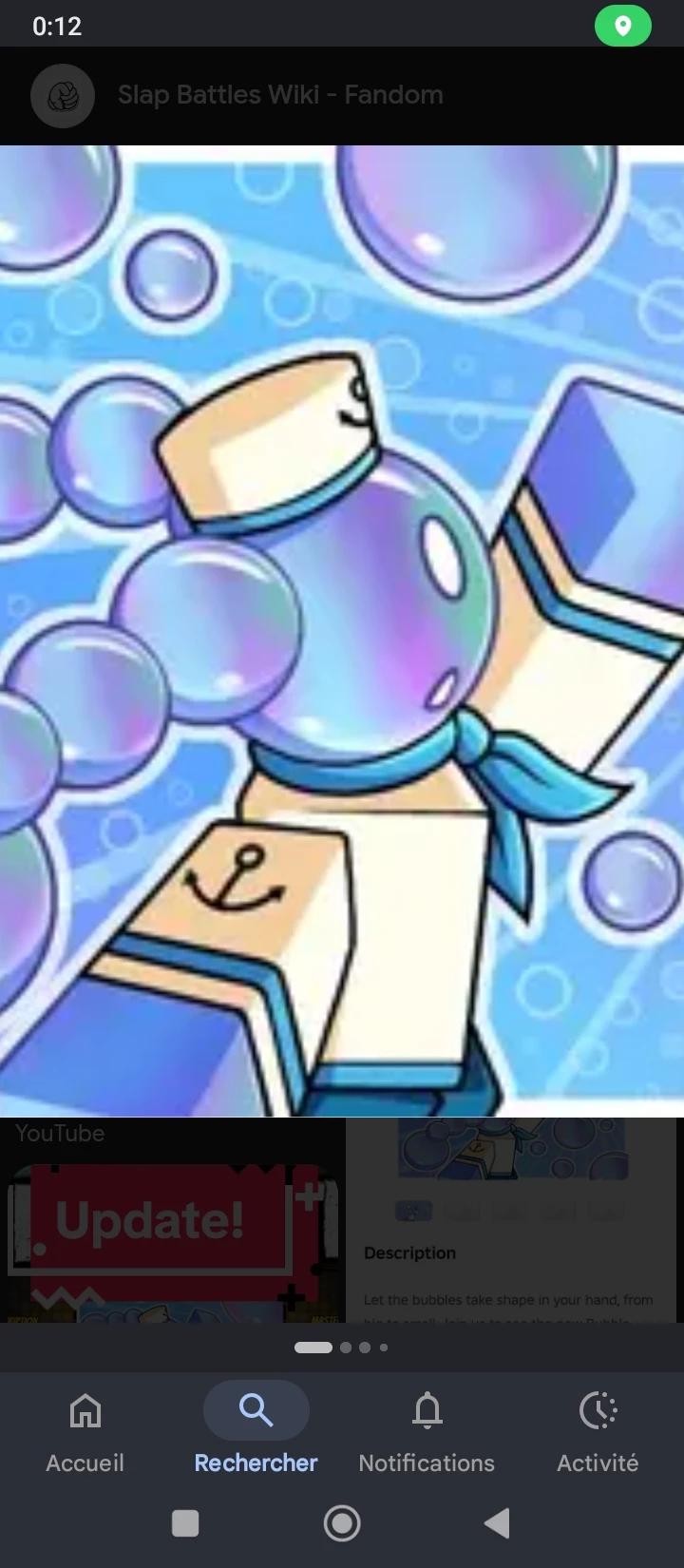 Bubble from Slap Battles thumbnail