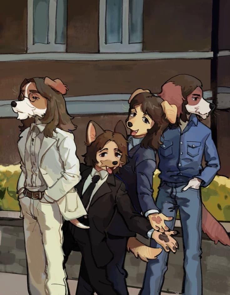 The Beatles furry thumbnail