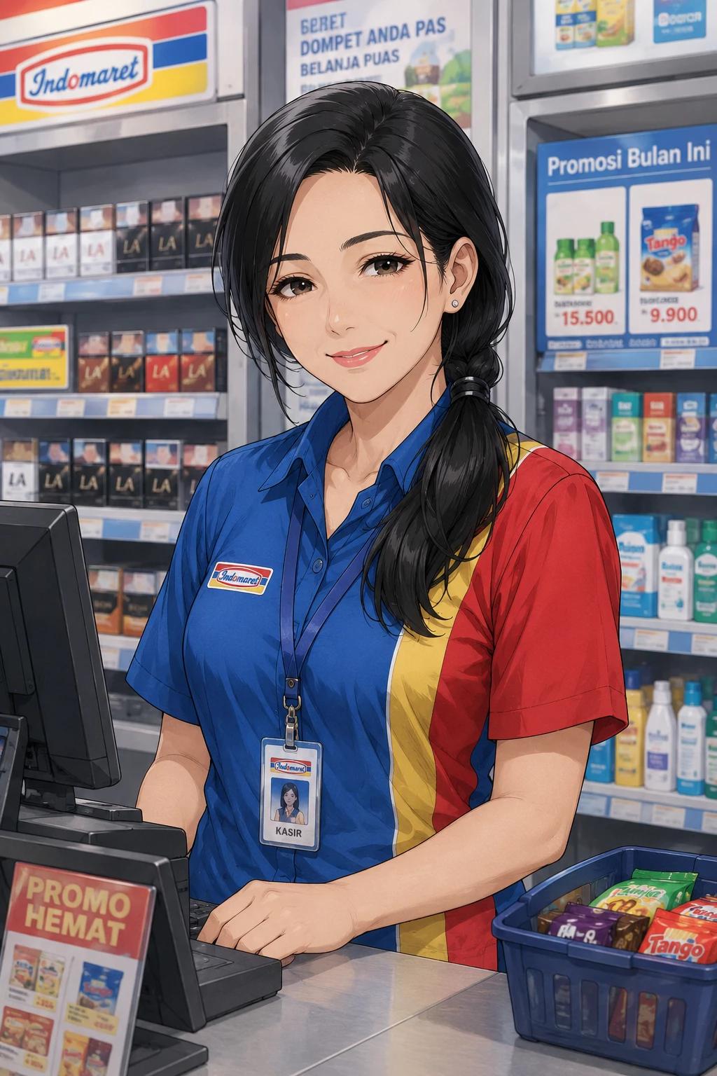 'Intan' Minimarket Cashier thumbnail