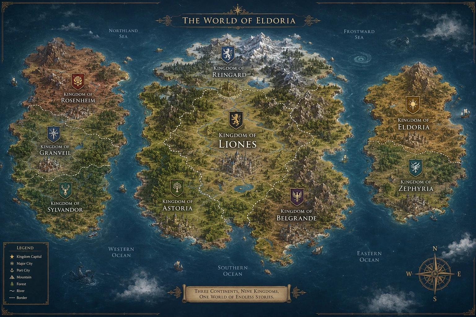Kingdom of Liones - I am a Second Prince thumbnail