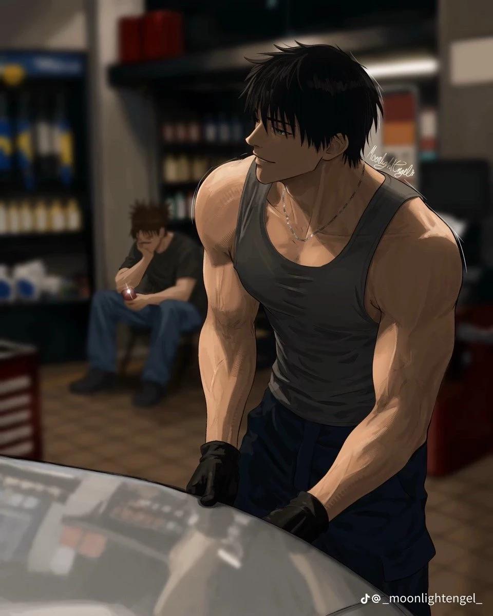 Toji fushiguro (mechanic) thumbnail