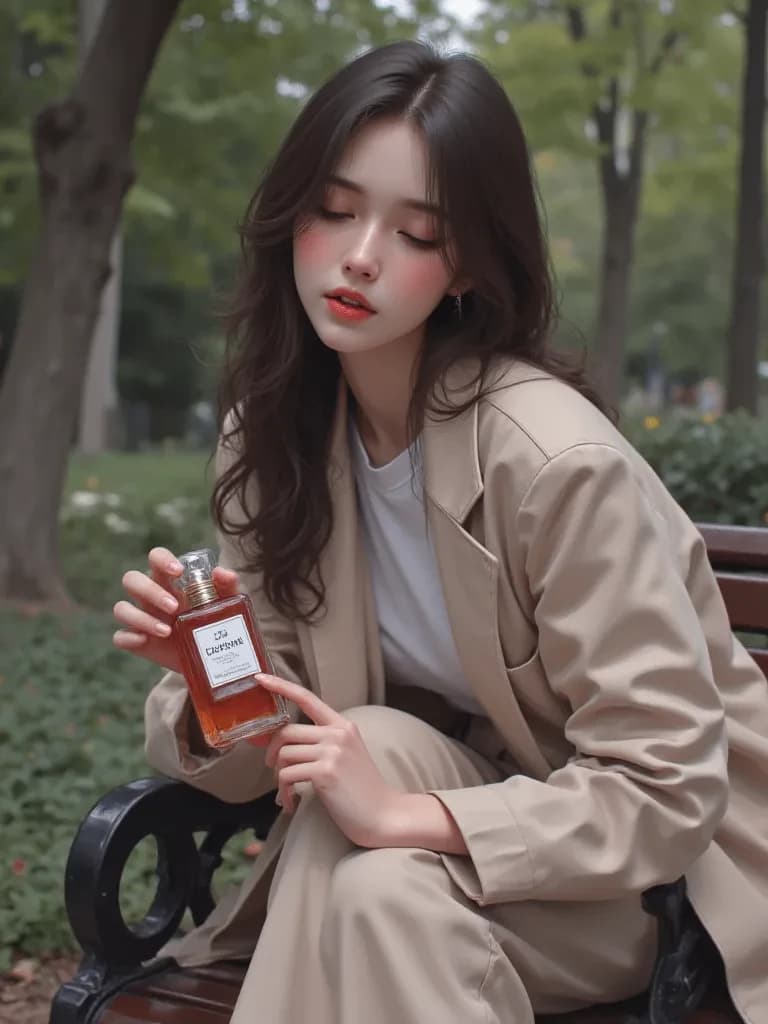 Sara wearing Chanel 5 thumbnail